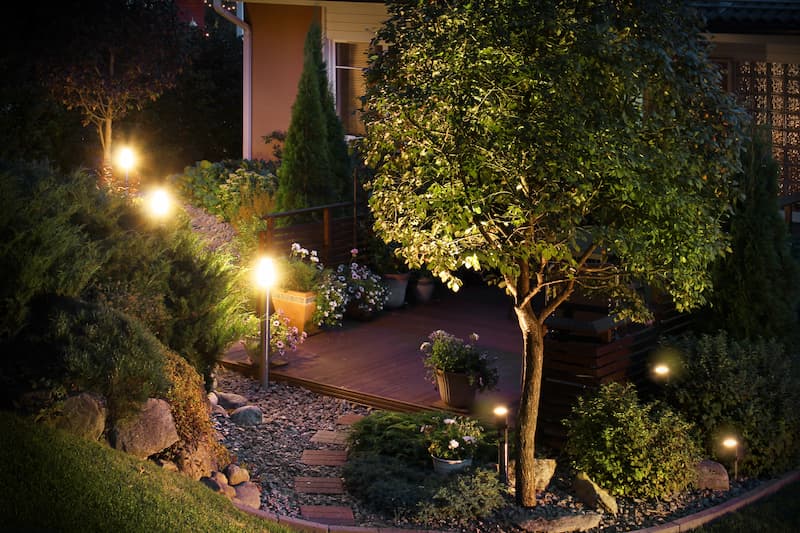 Protect Your Property With Landscape Lighting