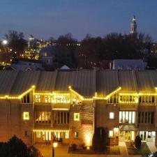 Christmas-lights-installation-on-a-commercial-building-in-Terrebonne-1 1