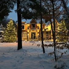 Installing-Christmas-lights-on-your-trees-in-Terrebonne 0