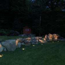 Transform-your-Sainte-Agathe-cottage-into-a-true-night-time-haven-with-dazzling-landscape-lighting 5